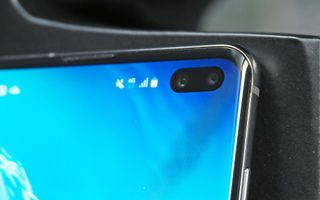 The Galaxy S10 Plus has dual cameras up front, and some don't like the hole-punch look.