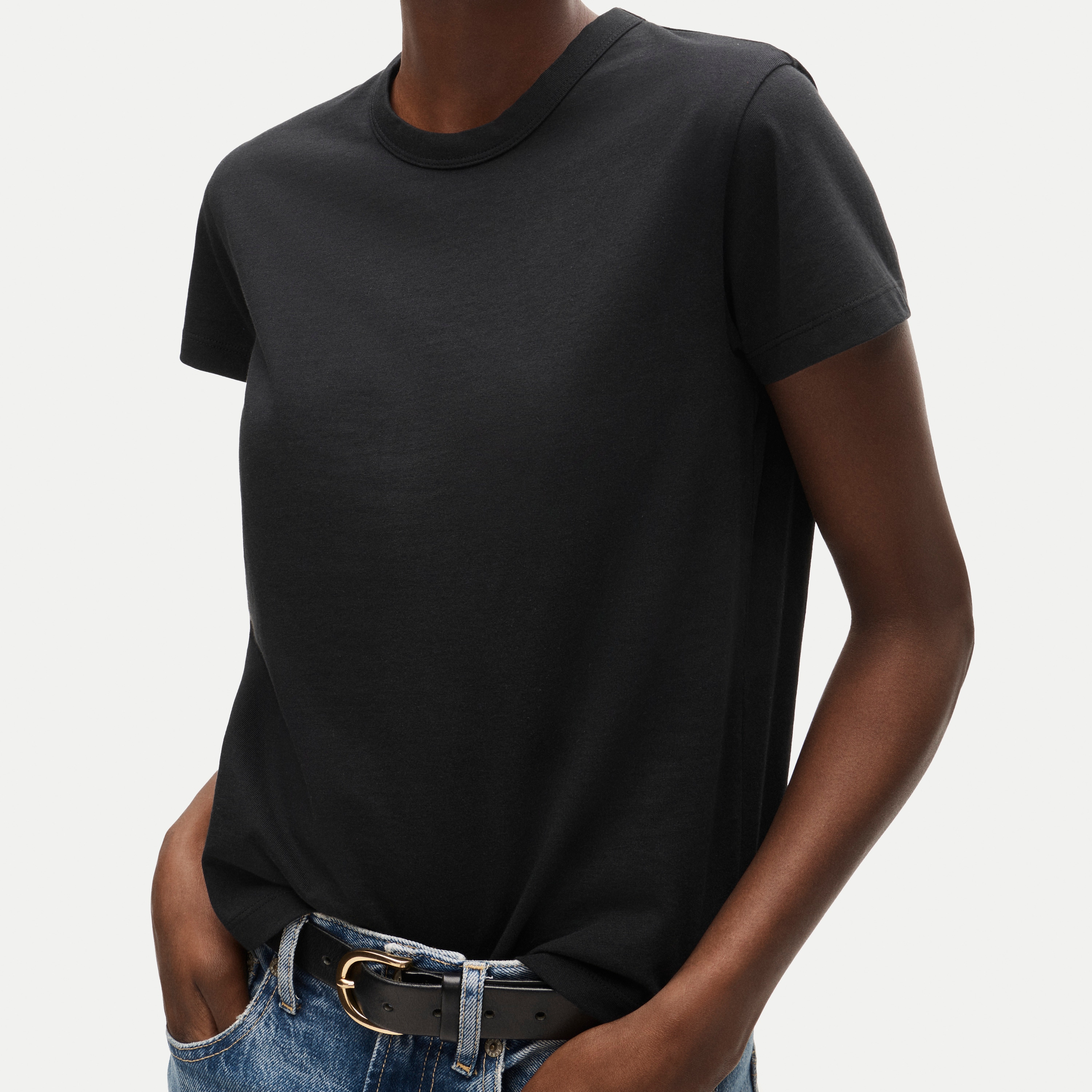 Boyfriend Jersey Classic-Fit T-Shirt