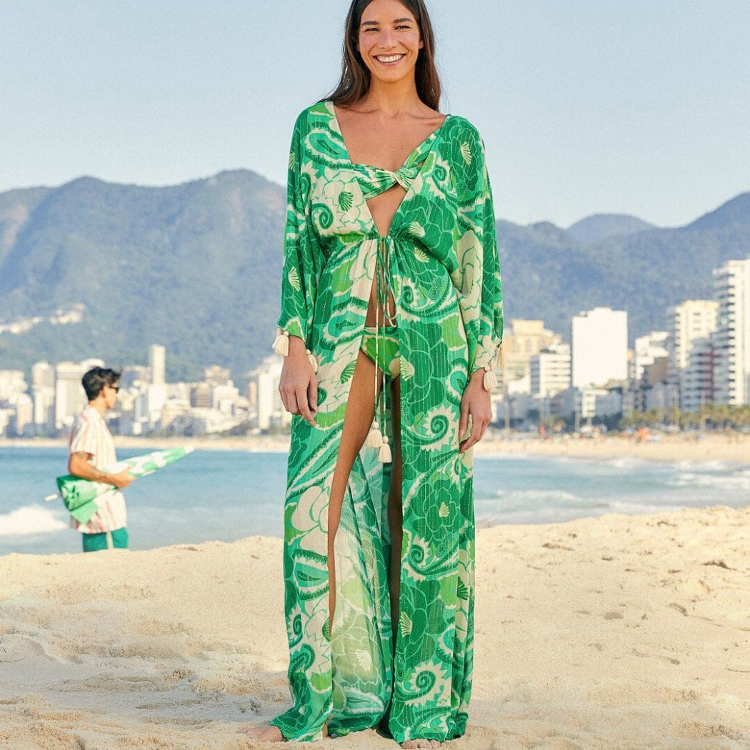 Farm Rio Tropical Groove Cover Up