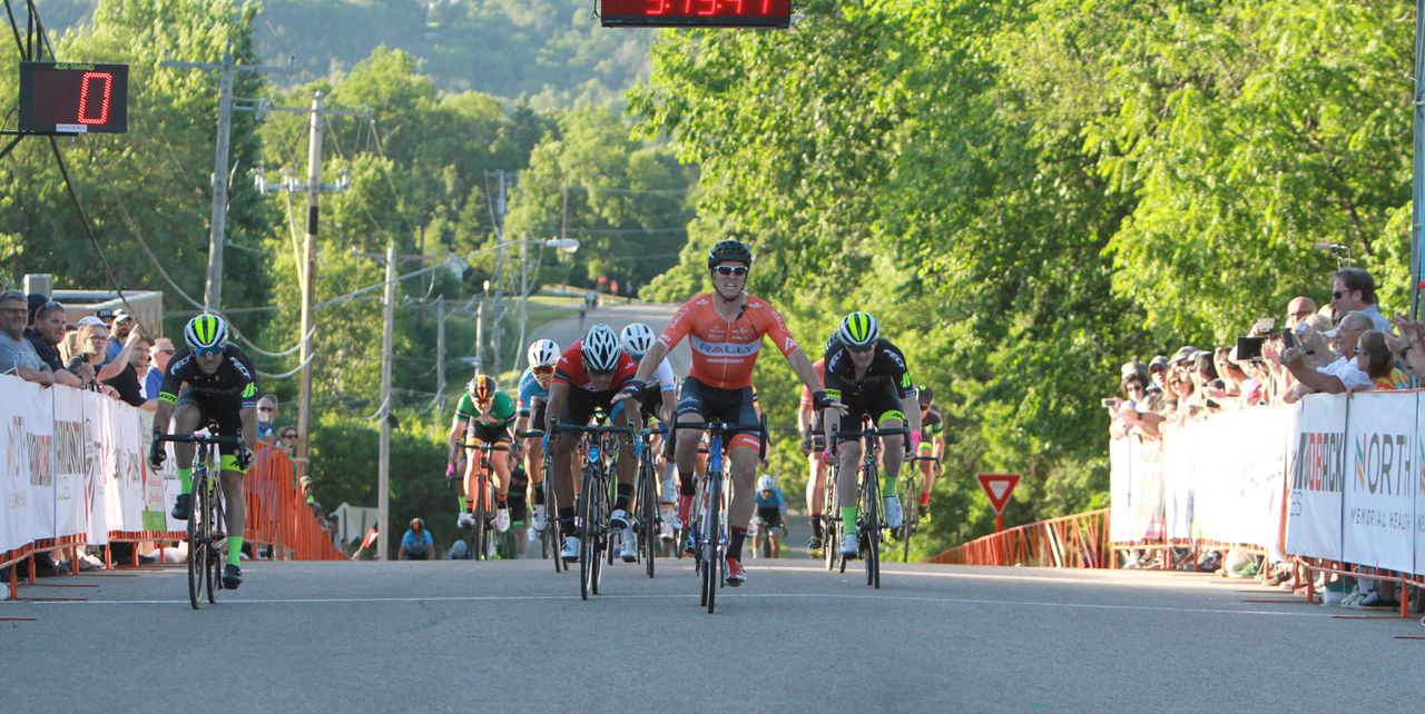 Brad Huff takes the stage 3 win at North Star Grand Prix