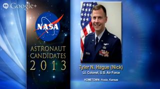 Astronaut Candidate Tyler N. Hague