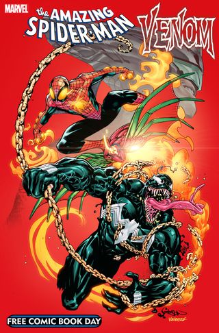 Free Comic Book Day 2023: Spider-Man/Venom #1 cover