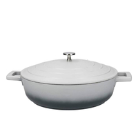 MasterClass Shallow Casserole Dish with Lid 4L/28 cm - View at Amazon