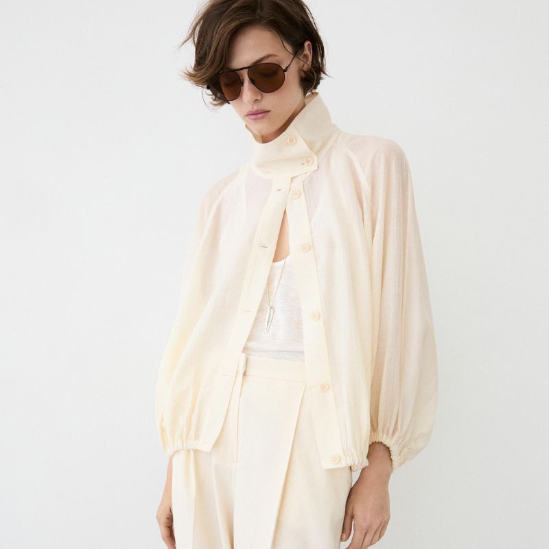 sheer jacket