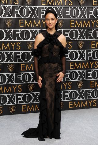 Courtney Eaton attends the 75th Primetime Emmy Awards