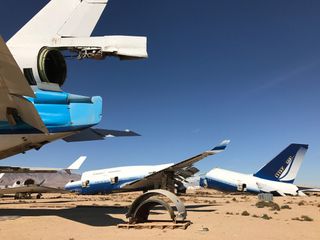 the aircraft boneyards