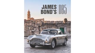 The cover art for James Bond's DB5 book.