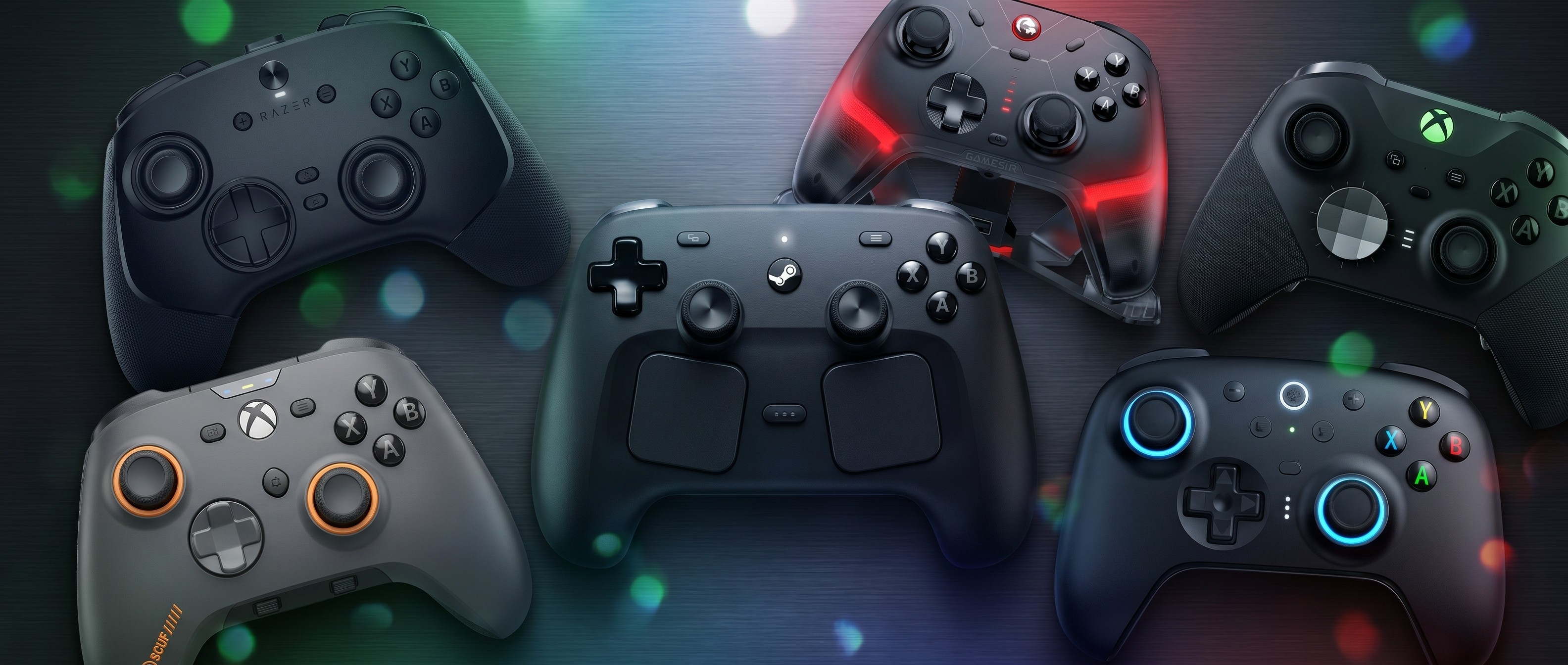 Steam Controller and alternative PC gamepads