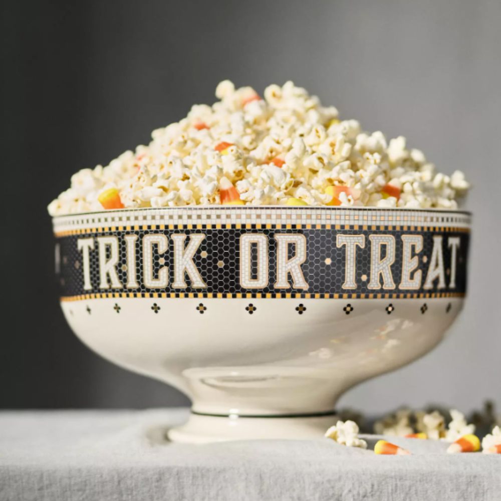 Trick or treat popcorn bowl