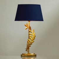 Archer Gold/Navy Table Lamp Complete | Was £100, now £60