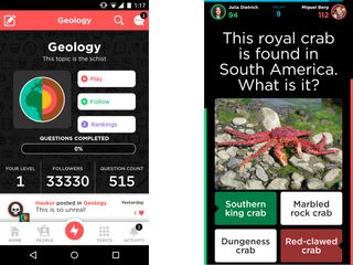 QuizUp (Android, iOS: Free)