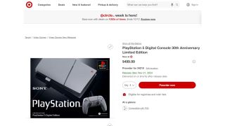 PS5 30th Anniversary bundle at Target