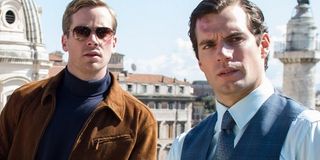 Armie Hammer and Henry Cavil in The Man From U.N.C.L.E.