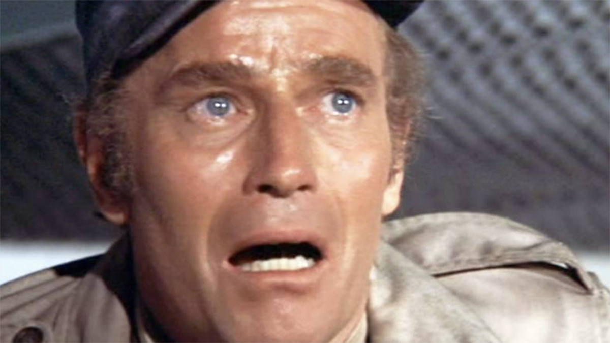 Charlton Heston in Soylent Green