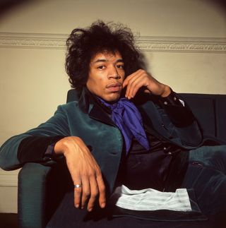 JIMI HENDRIX - US rock musician in 1967