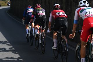 The breakaway on stage 5 of the 2024 Giro d'Italia