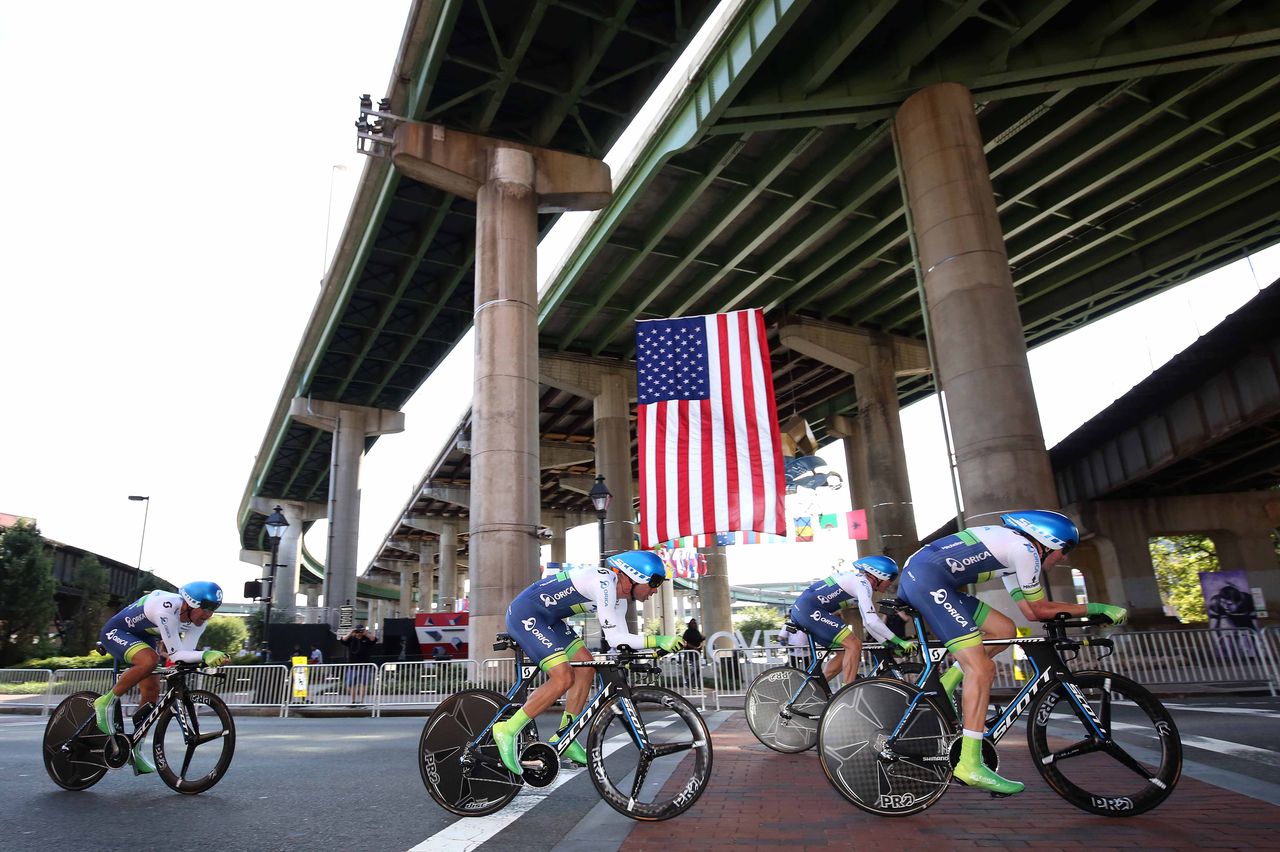 The Orica-GreenEdge team