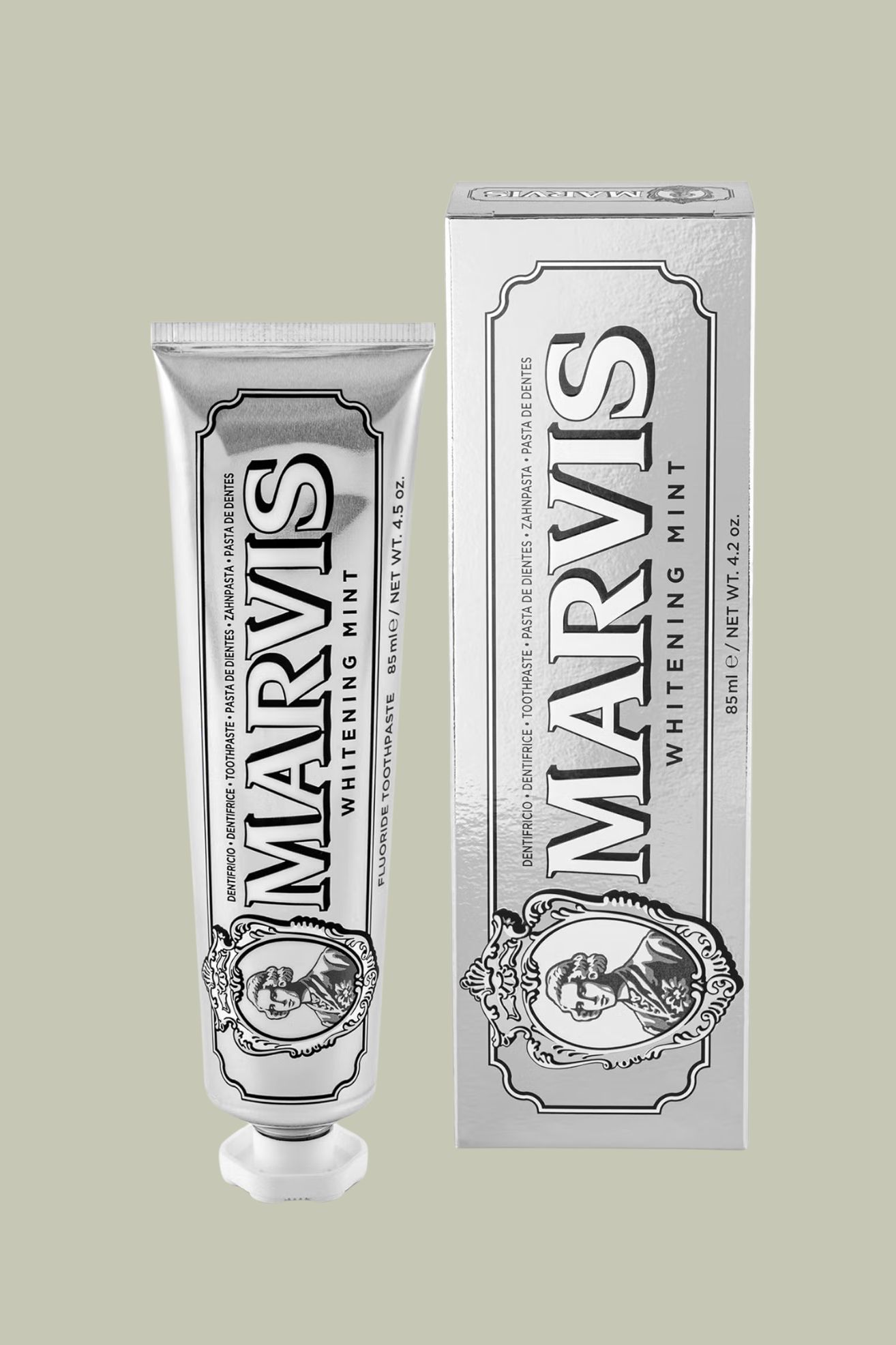 Marvis, Whitening Mint Toothpaste