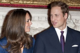 Prince William And Kate Middleton, During A Photocall In The State Apartments Of St James'S Palace, London To Mark Their Engagement