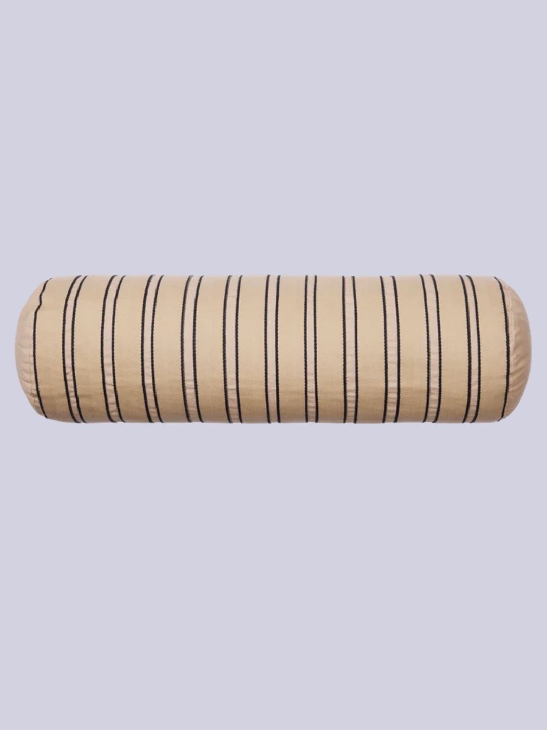 Ferm Living, Twill Bolster Cushion - Cashmere/black