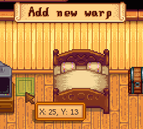 Stardew Valley mod - Custom Warps