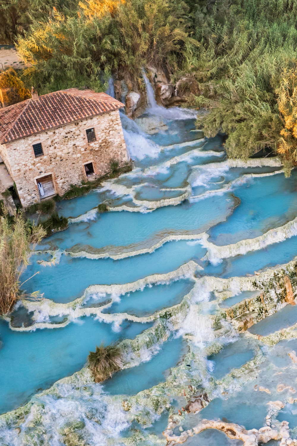 Terme di Saturnia in Tuscany, Italy