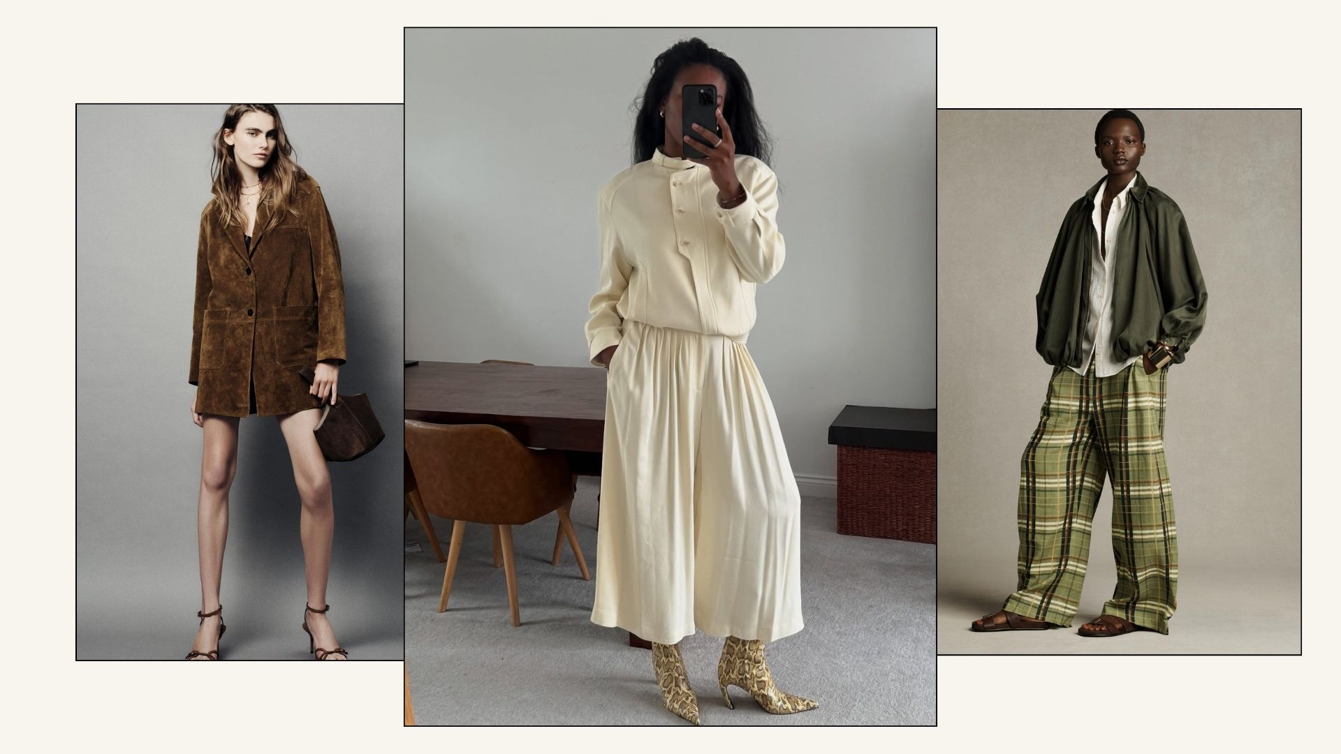 models wearing Zara's latest AW drop