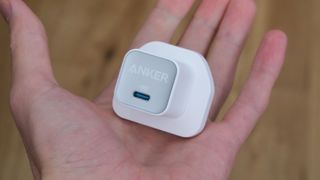 Anker 511 Nano 3 Power Adapter (30W) in a hand