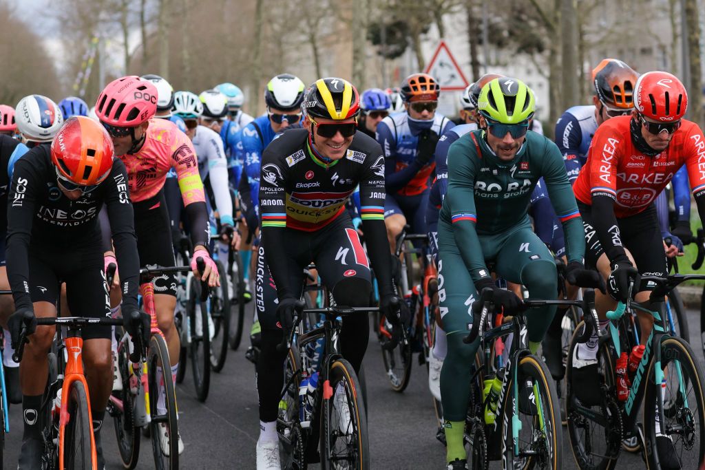 Roglic and Evenepoel at Paris Nice