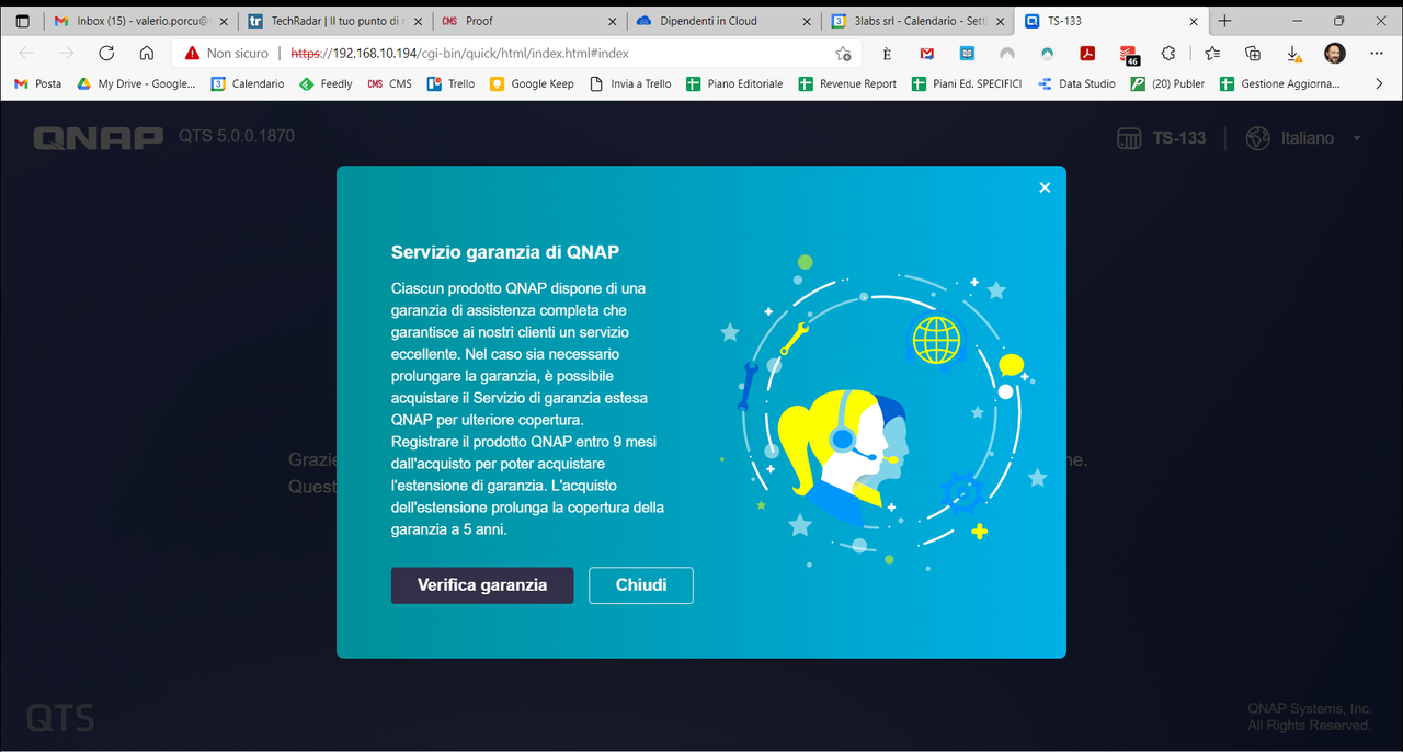 Qnap QTS 5.0