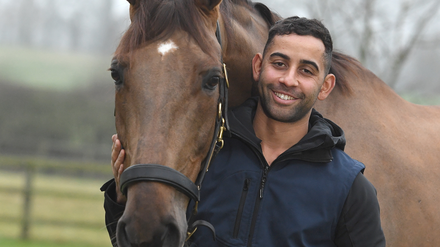 Dannie Morgan at his yard, Nuns Walk, in the village of Steventon near Basingstoke in Hampshire in the UK, on the 7th January 2020