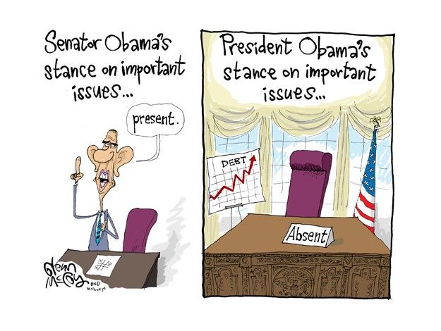 The absent-minded President