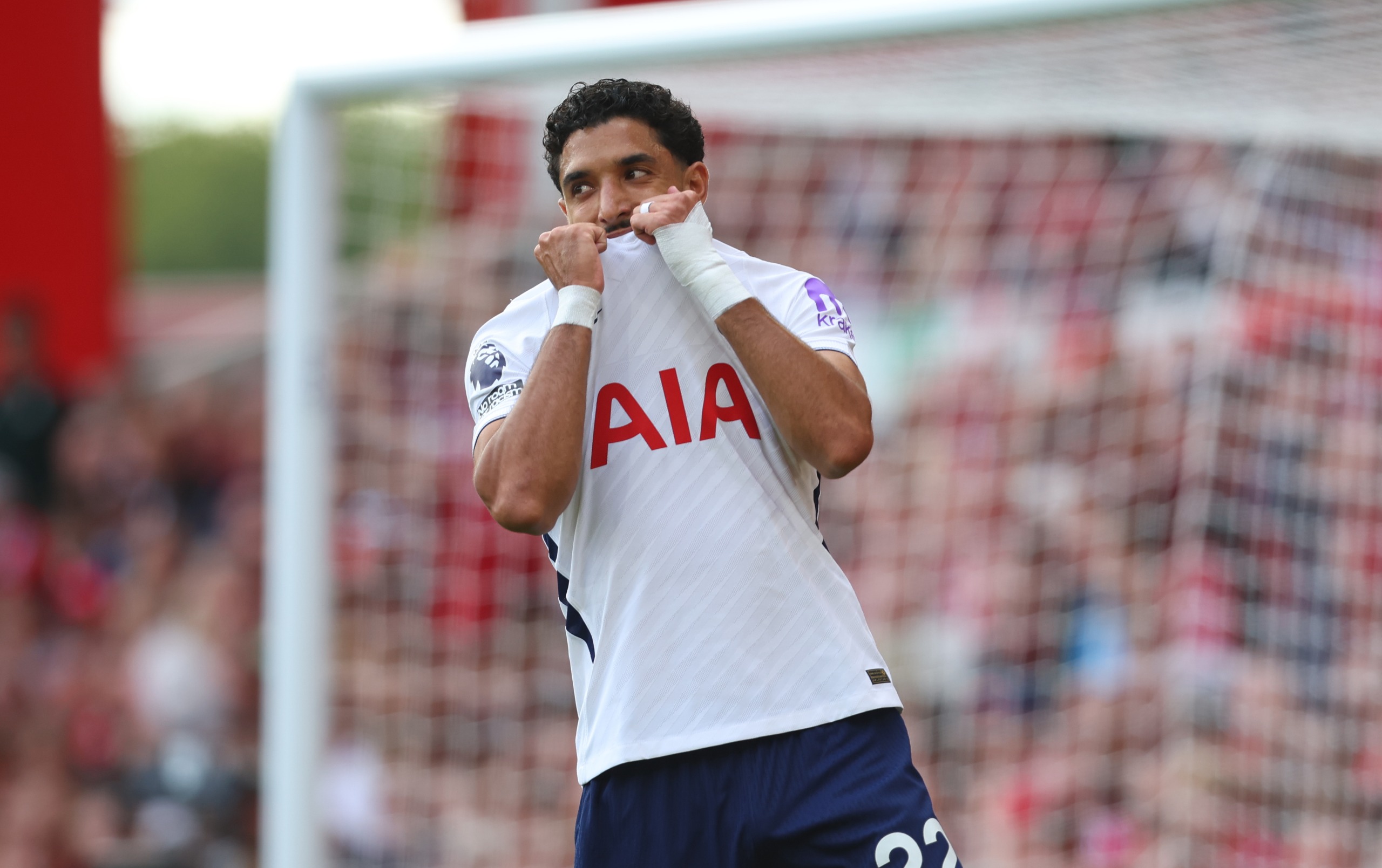 Marmoush joined Spurs on loan in the summer transfer window