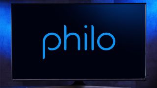 Philo logo on a TV screen