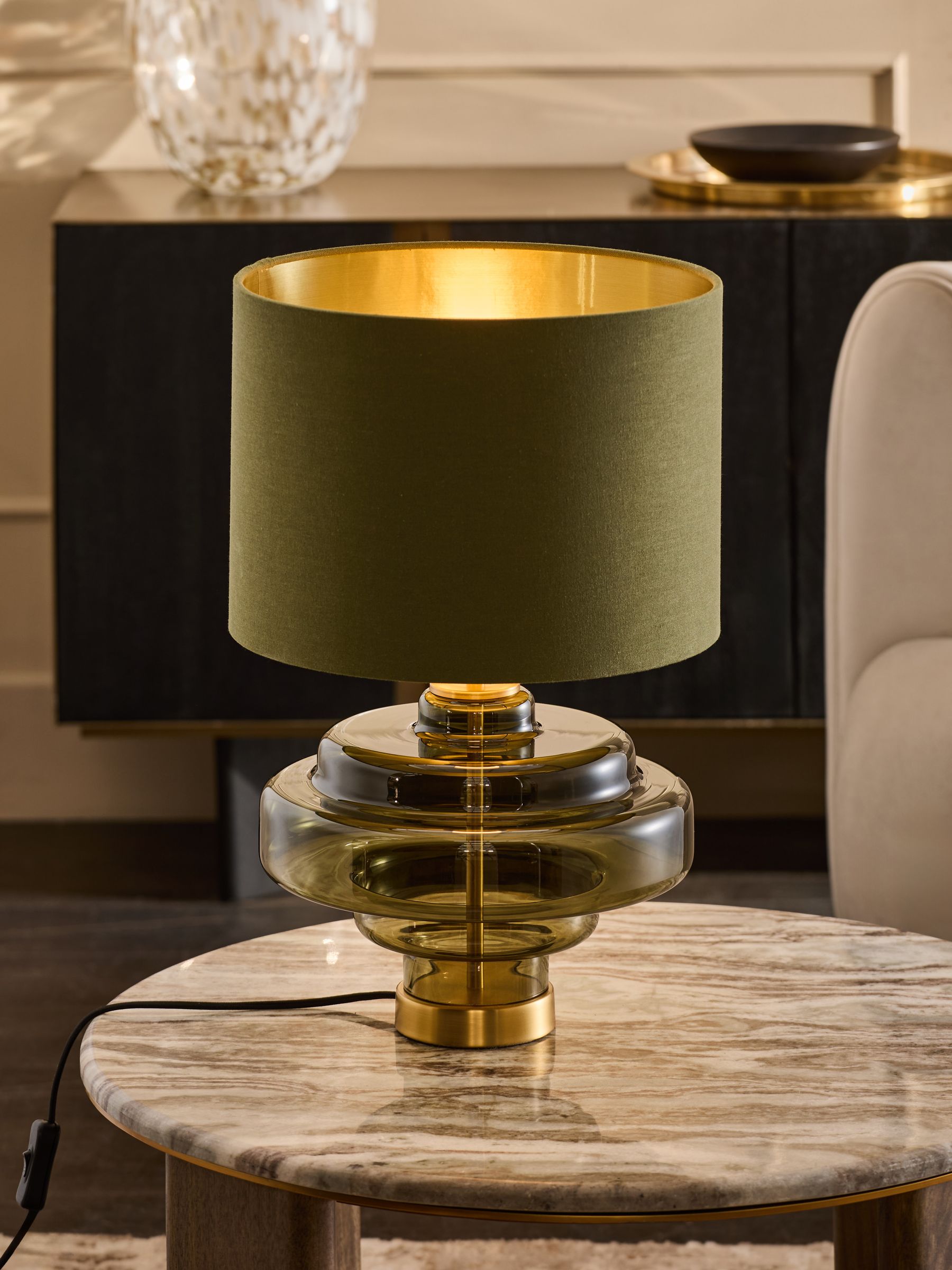 Green Luca Table Lamp