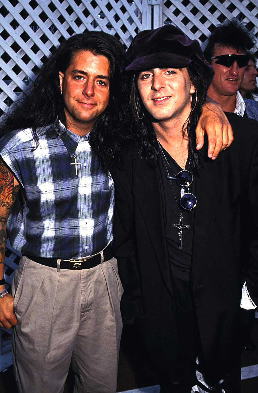 Riki Rachtman And Taime Downe At The 1991 Video Music Awards