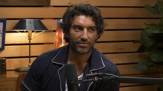 Justin Baldoni participates in an interview on Soul Boom.