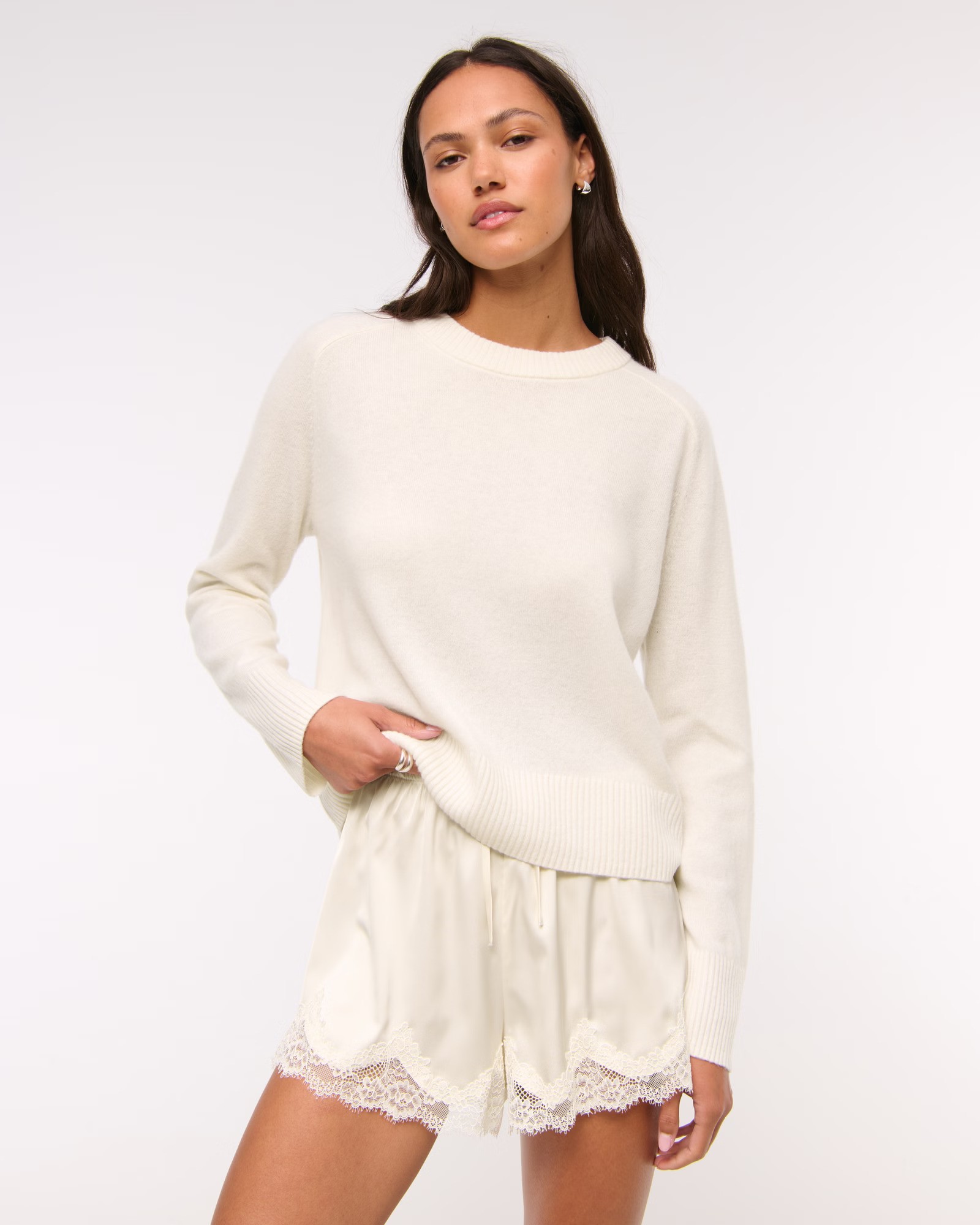 The A&f Madeline Cashmere Crew Sweater