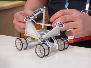 The Geomag GLOW Moon Explorer kit was unveiled this year at Toy Fair 2012.