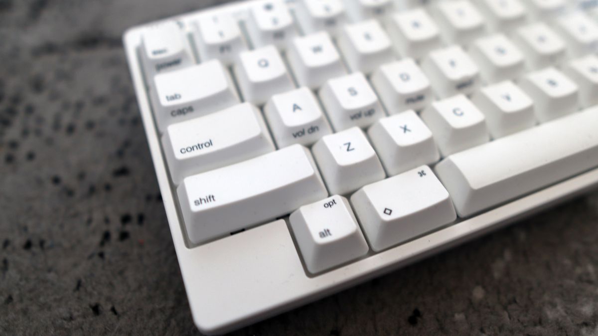 HHKB Professional Hybrid Type S keyboard on a desk