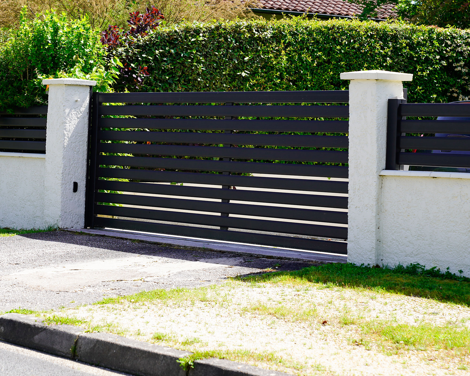 modern driveway gates