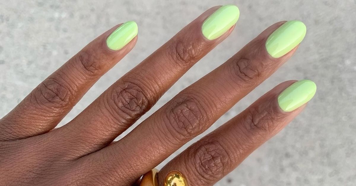 Pistachio Green Is the #1 Nail Color of Summer 2026