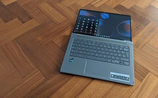The Acer Chromebook Spin 714 on a desk