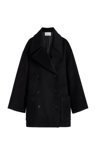 Marian Oversized Wool-Blend Peacoat