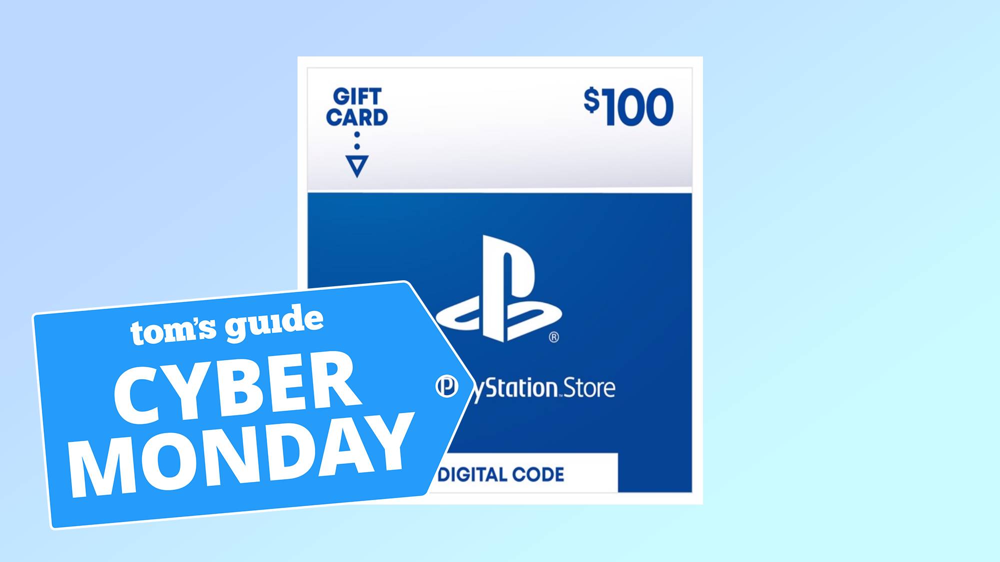 $100 PSN credit with Cyber Monday deal tag