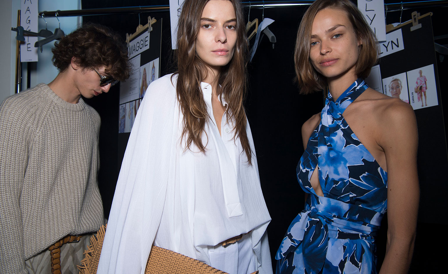 Models at Michael Kors S/S 2018 fashion show