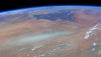 NASA astronaut and SpaceX Crew-12 mission commander Jessica Meir snapped this photo of northern Africa from the International Space Station. She posted it on X on Sept. 27, 2026.