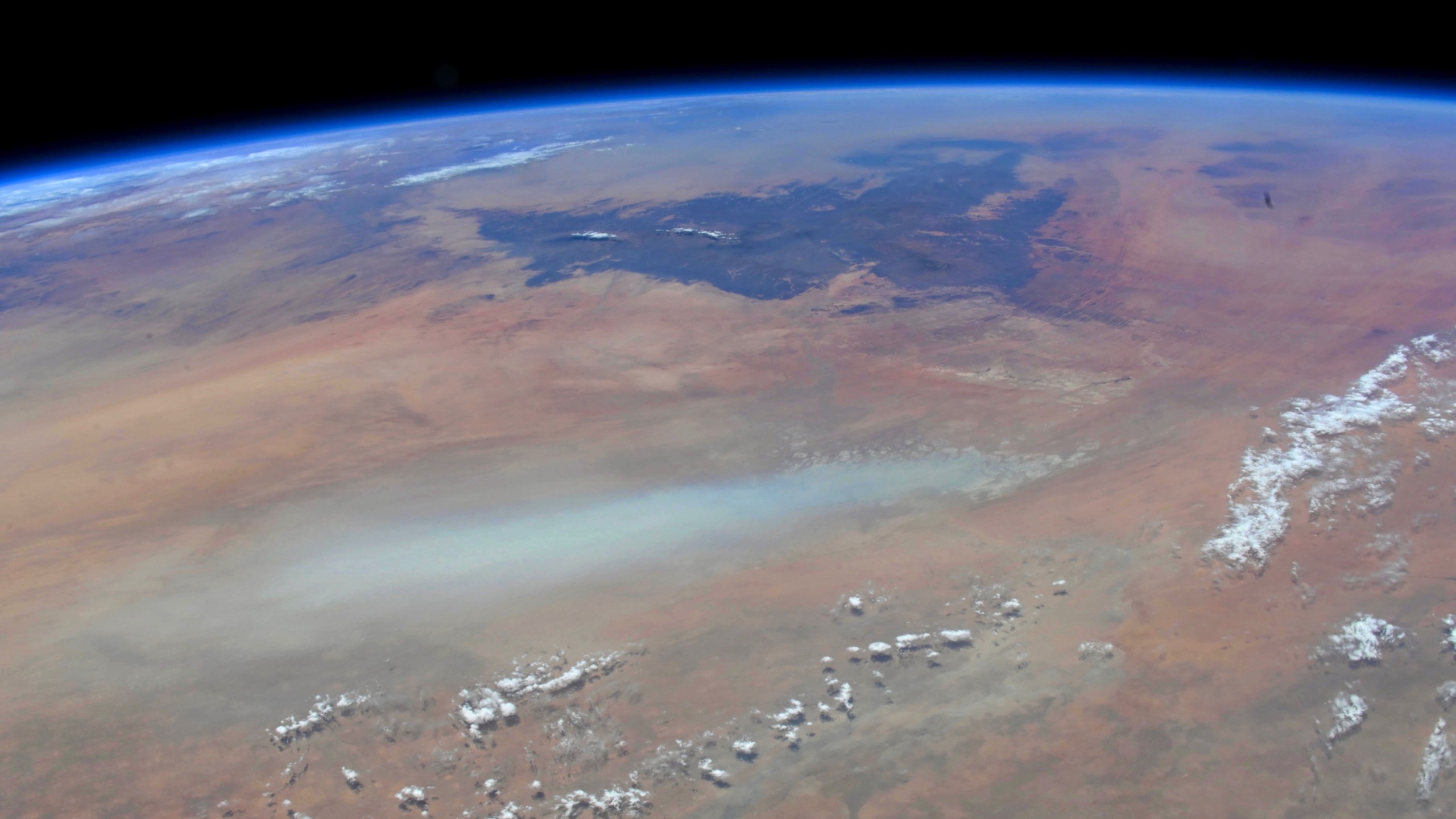 NASA astronaut and SpaceX Crew-12 mission commander Jessica Meir snapped this photo of northern Africa from the International Space Station. She posted it on X on Sept. 27, 2026.