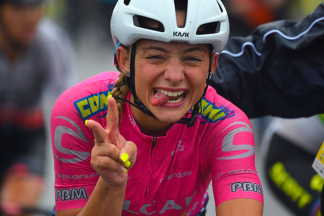 Ciara Consonni pleased with third place at GP de Plouay
