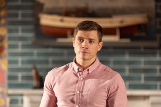 Killer Beau Ramsey is terrified as more details about Declan's disappearance emerge in Hollyoaks. 